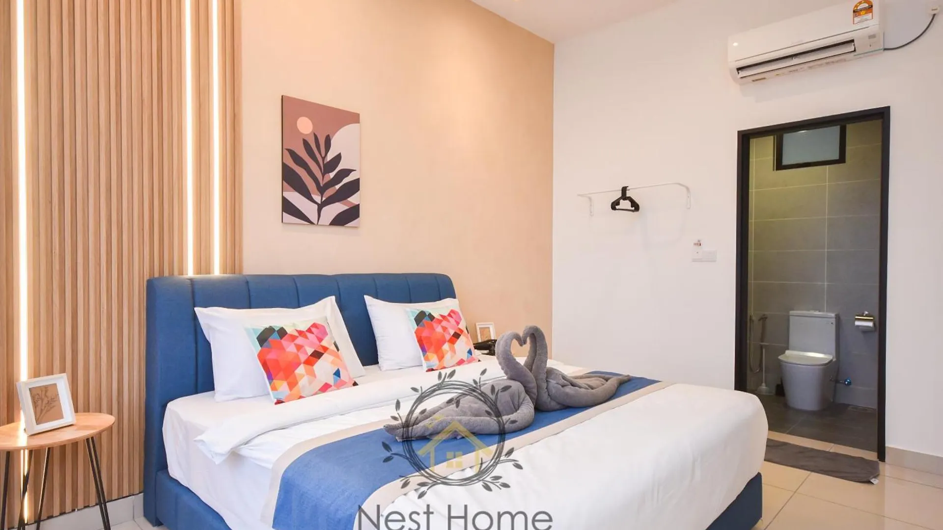 Appartement Twin Tower Residence By Nest Home【5 Mins Walk To Ciq】 Johor Bahru Maleisië