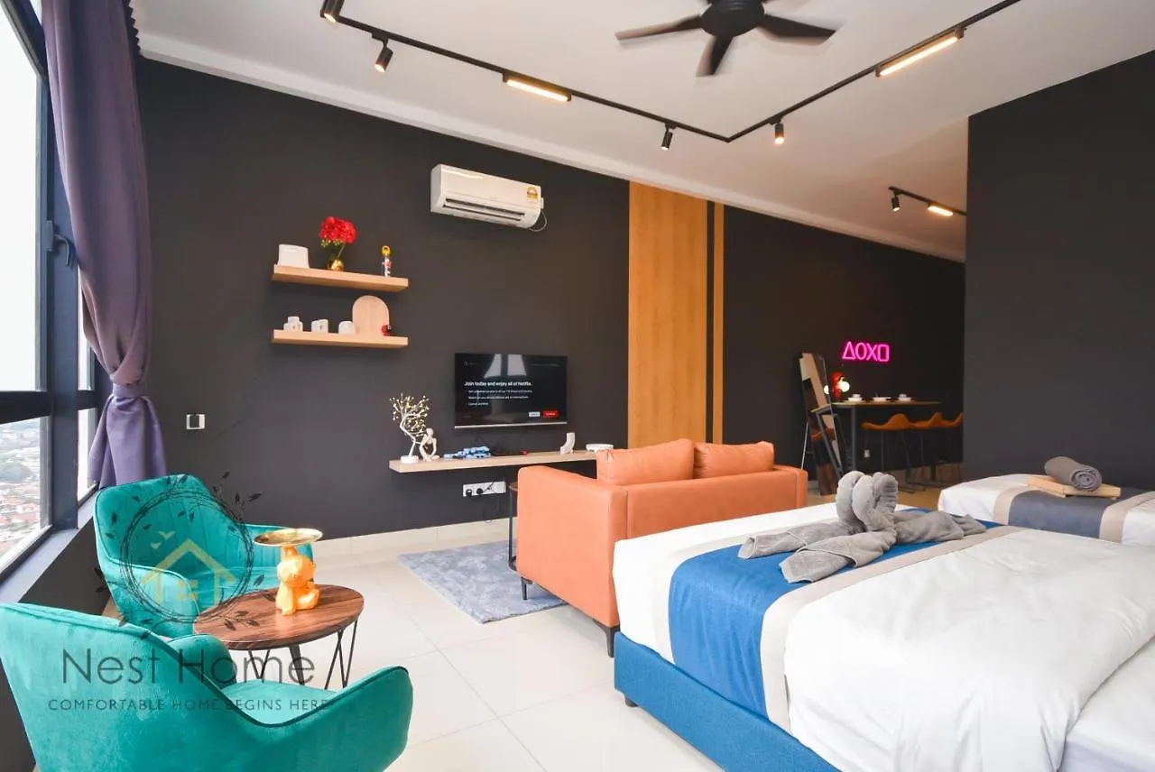 Twin Tower Residence By Nest Home【5 Mins Walk To Ciq】 Johor Bahru Apartment