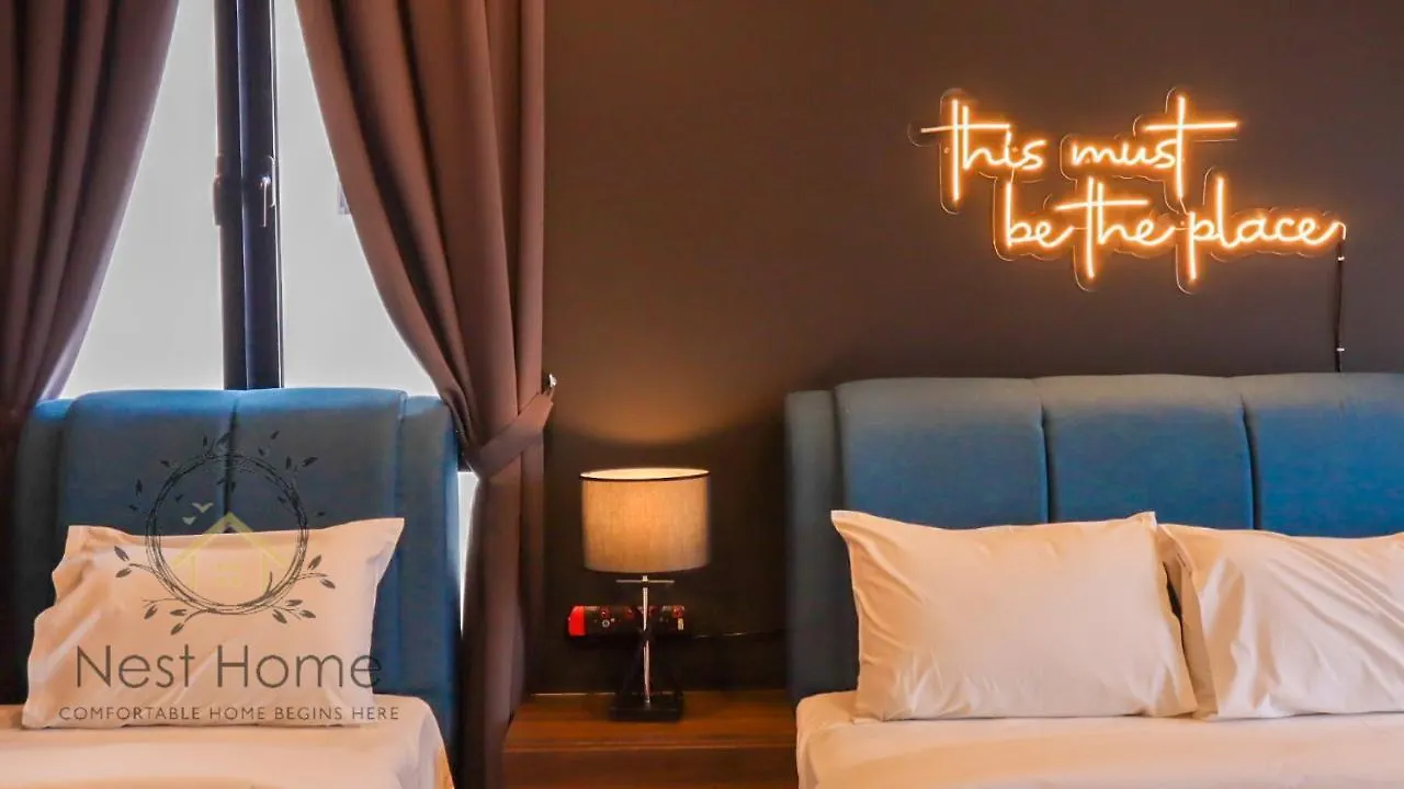 Apartment Twin Tower Residence By Nest Home【5 Mins Walk To Ciq】 Johor Bahru