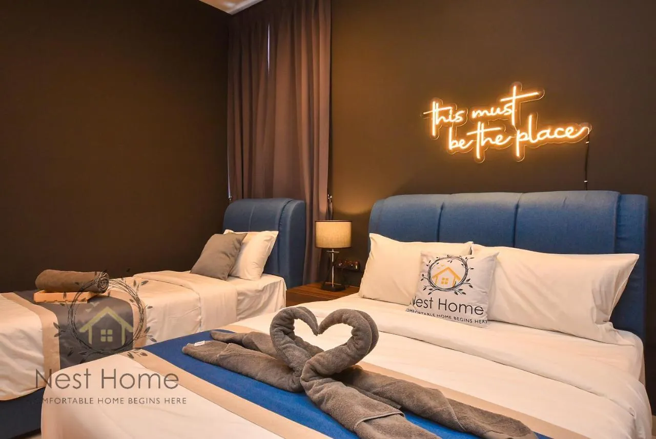 Twin Tower Residence By Nest Home【5 Mins Walk To Ciq】 Johor Bahru 0*,  Malaysia