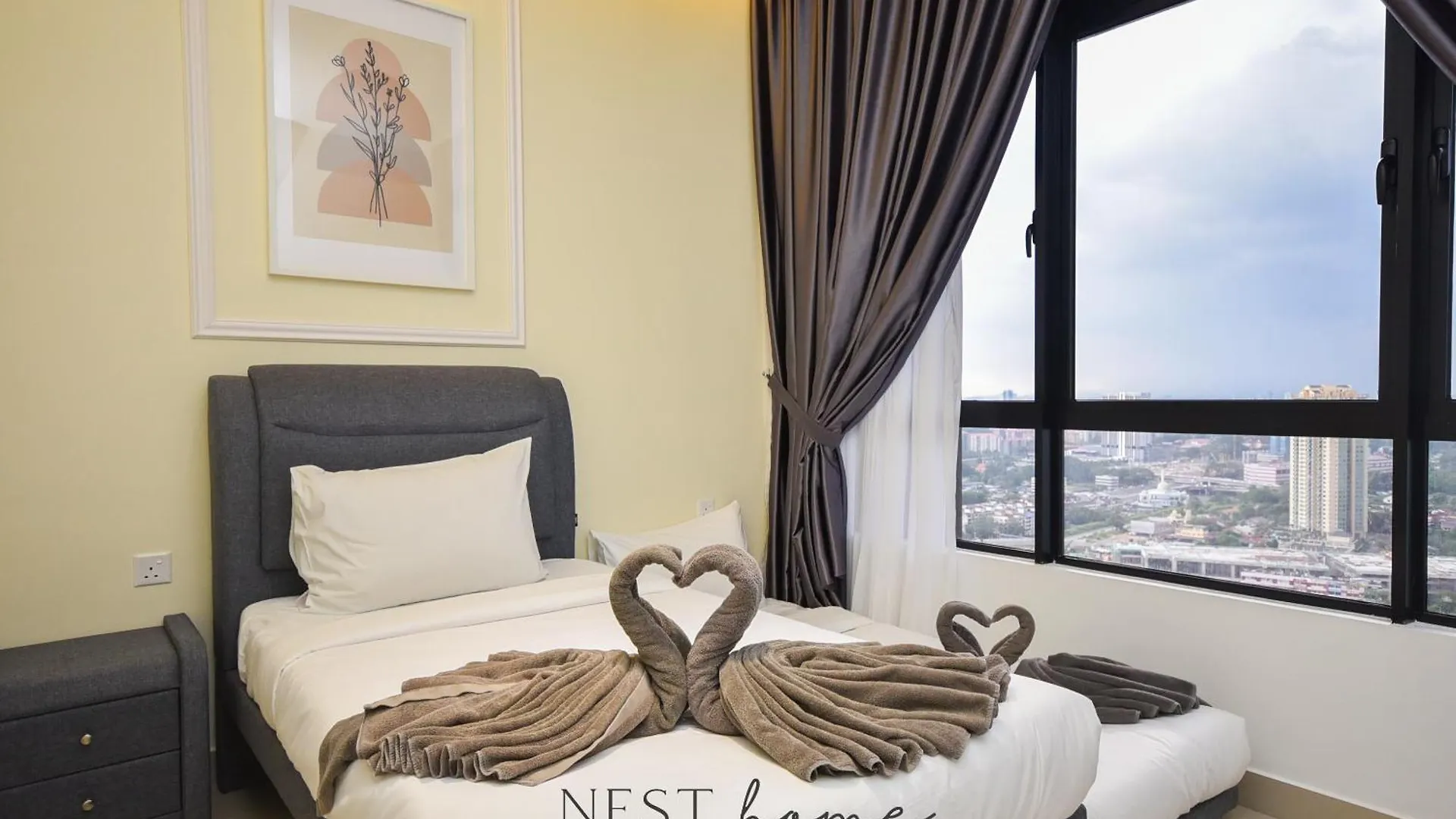 Apartment Twin Tower Residence By Nest Home【5 Mins Walk To Ciq】 Johor Bahru Malaysia
