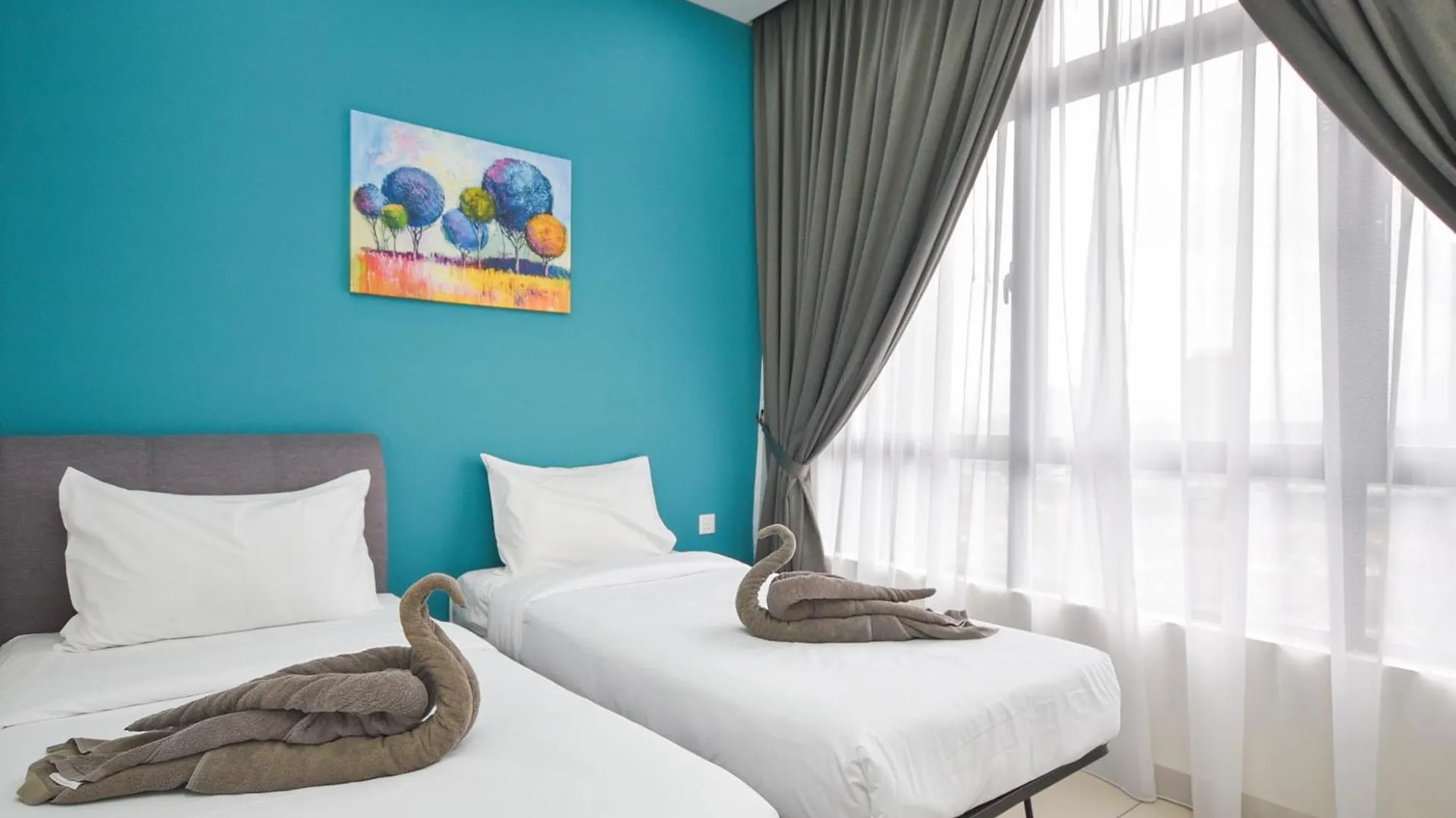 Twin Tower Residence By Nest Home【5 Mins Walk To Ciq】 Johor Bahru Apartment